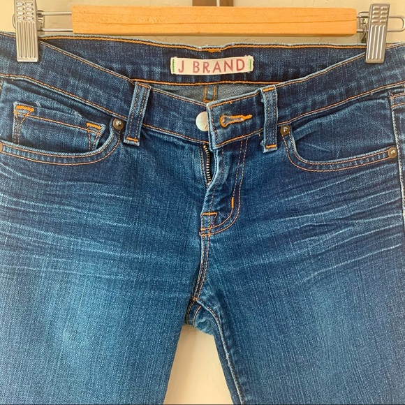 J BRAND Low-Rise Pencil Leg Ink Skinny Jeans Short Inseam Hemmed - Picture 5 of 15